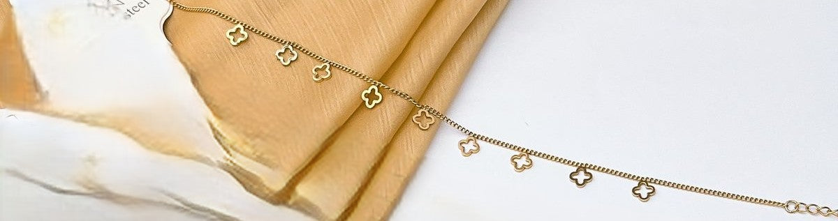 Stainless steel Anklet + bracelet